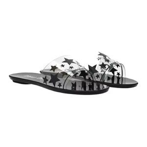 Miu Miu Transparent star sandals